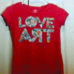Old Navy "Love Art" T-shirt
